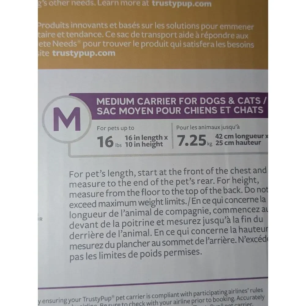 Trusty Pup Easy Explorer Carrier 52000 Cat Dog Up To 16 Pounds Black Secure Mesh